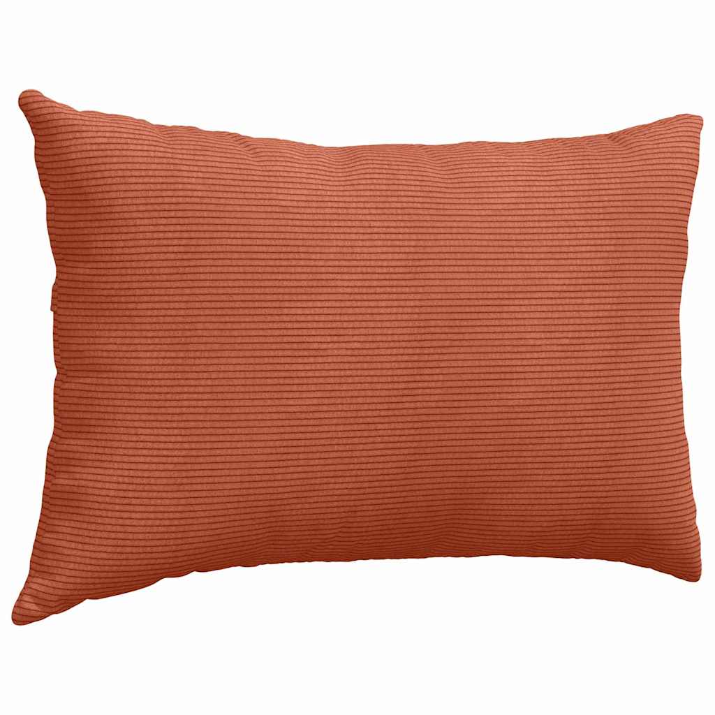 Cuscini da Divano 2 pcs Rosso Arancio 60 x 40 cm | homemem39