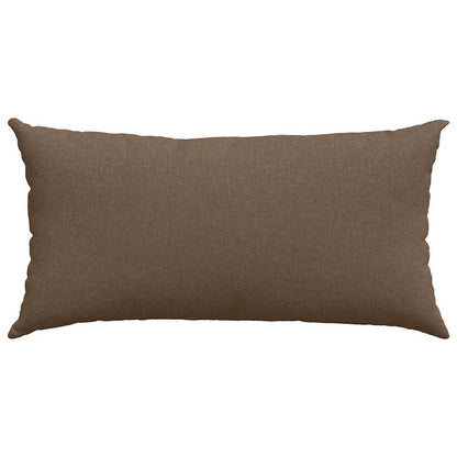 Cuscini da Divano 2 pcs Marrone 80 x 40 cm Tessuto | homemem39