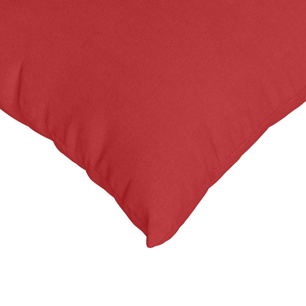 Cuscini da Divano 2 pcs Rosso 80 x 40 cm Tessuto | homemem39