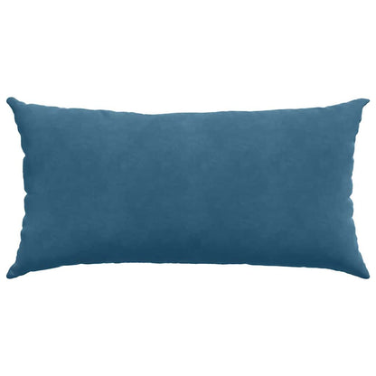 Cuscini da Divano 2 pcs Blu 80 x 40 cm Tessuto in Cords | homemem39