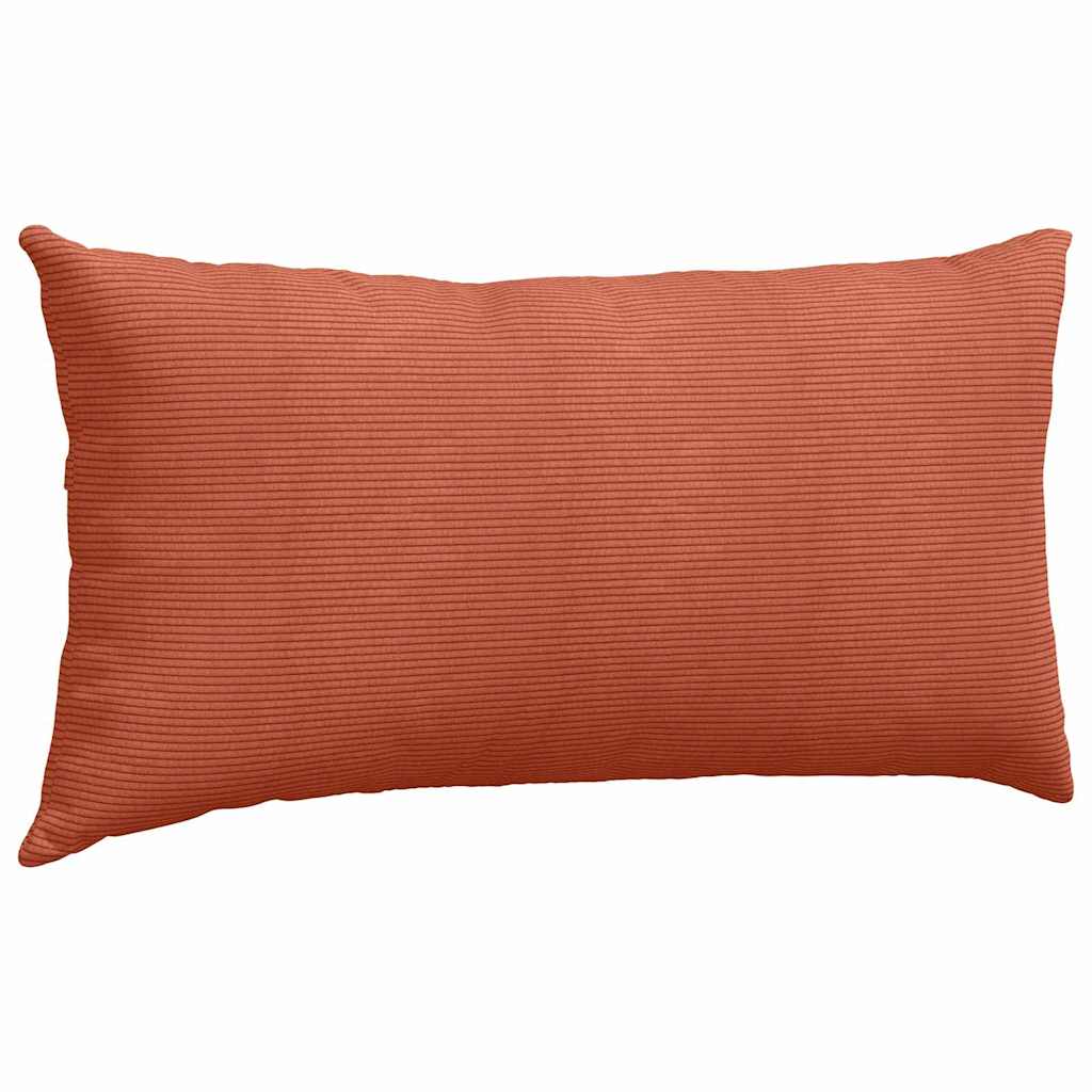 Cuscini da Divano 2 pcs Rosso Arancio 80 x 40 cm | homemem39