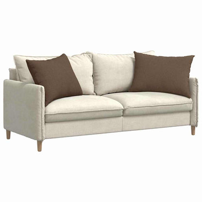 Cuscini da Divano 2 pcs Marrone 70 x 50 cm Tessuto | homemem39
