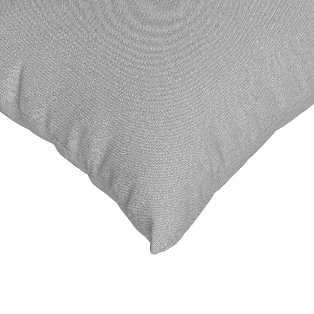 Cuscini da Divano 2 pcs Grigio Nuvola 70 x 50 cm Tessuto | homemem39