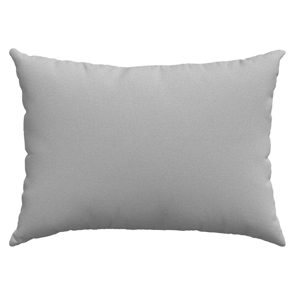 Cuscini da Divano 2 pcs Grigio Nuvola 70 x 50 cm Tessuto | homemem39