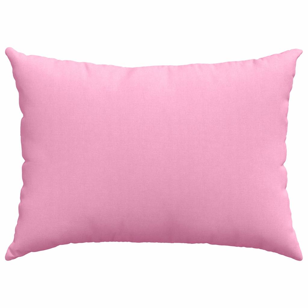 Cuscini da Divano 2 pcs Rosa 70 x 50 cm Tessuto | homemem39