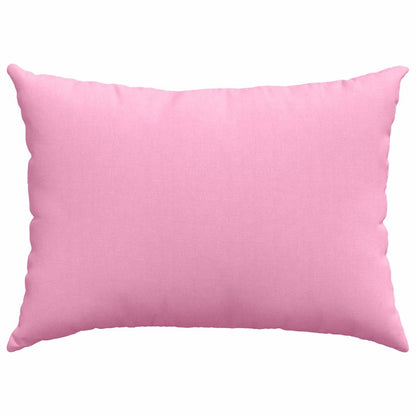 Cuscini da Divano 2 pcs Rosa 70 x 50 cm Tessuto | homemem39