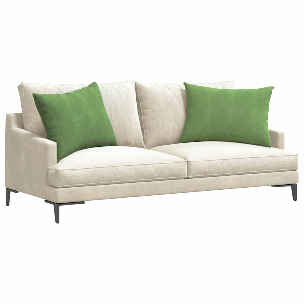 Cuscini da Divano 2 pcs Verde chiaro 70 x 50 cm | homemem39