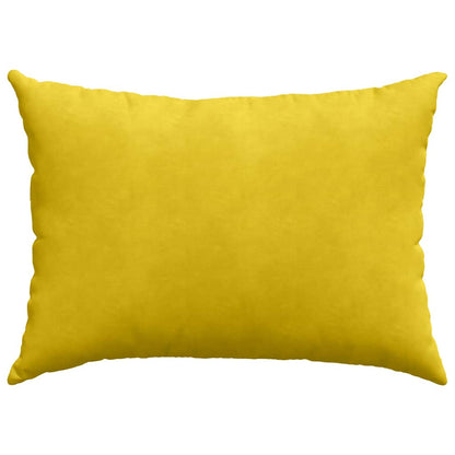 Cuscini da Divano 2 pcs Giallo 70 x 50 cm Tessuto in Cords | homemem39