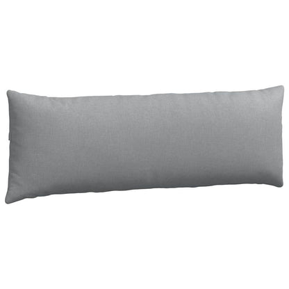 Cuscini da Divano 2 pcs Grigio chiaro 120 x 40 cm Tessuto | homemem39