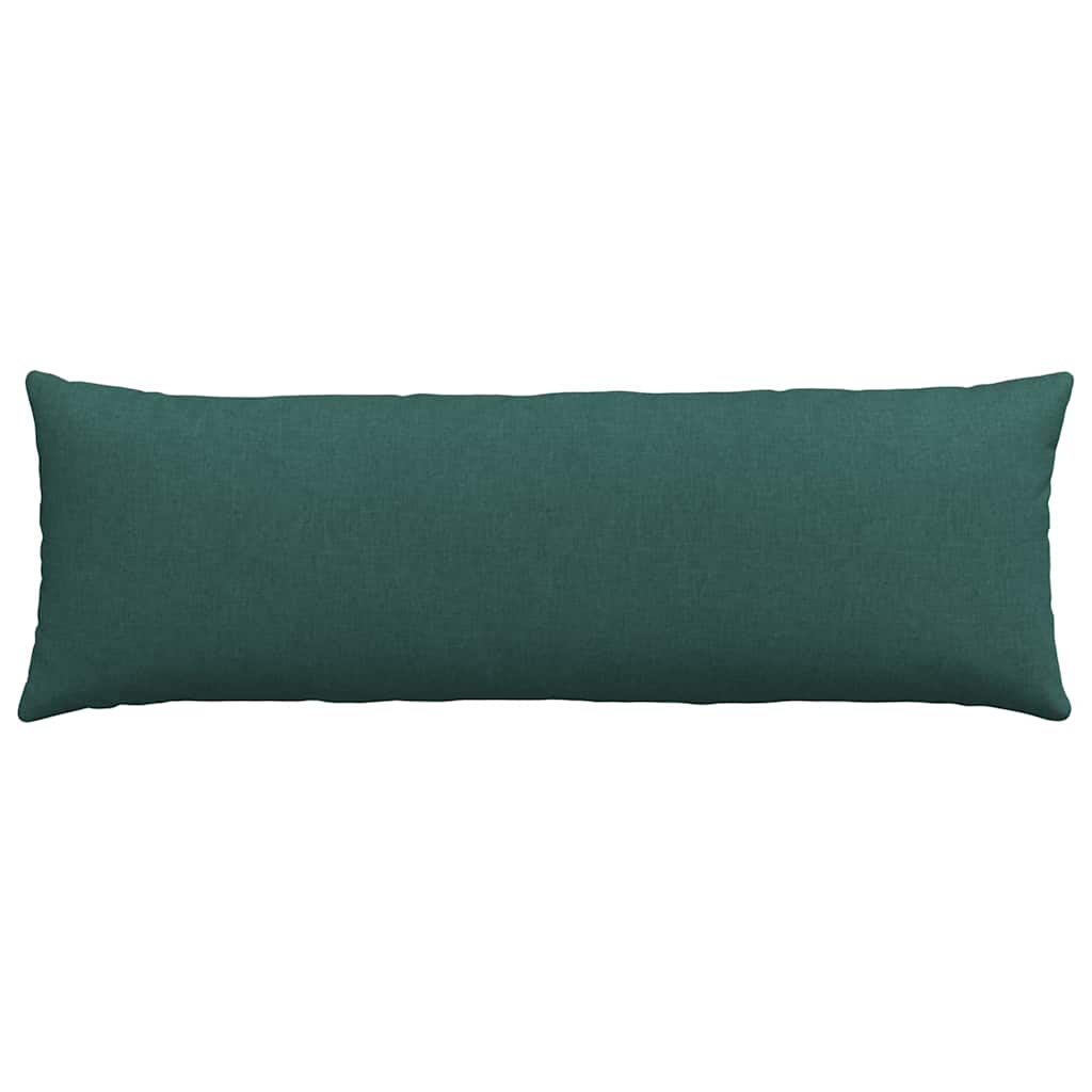 Cuscini da Divano 2 pcs Verde Scuro 120 x 40 cm Tessuto | homemem39