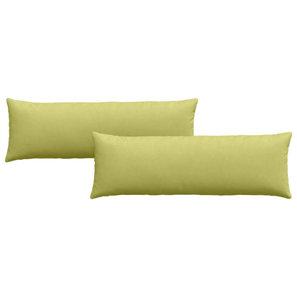 Cuscini da Divano 2 pcs Verde chiaro 120 x 40 cm Tessuto | homemem39