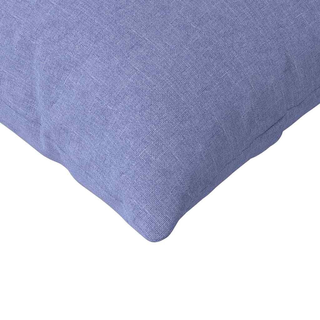 Cuscini da Divano 2 pcs Blu jeans 120 x 40 cm Tessuto | homemem39