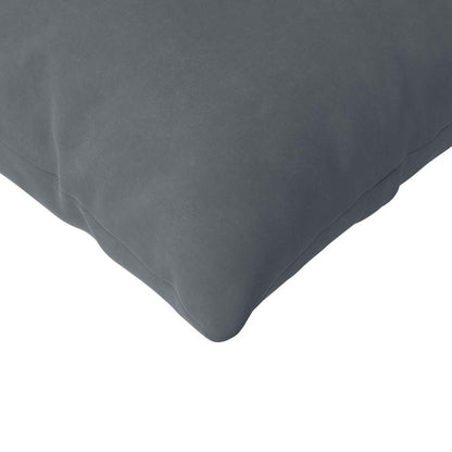 Cuscini da Divano 2 pcs Grigio scuro 120 x 40 cm | homemem39