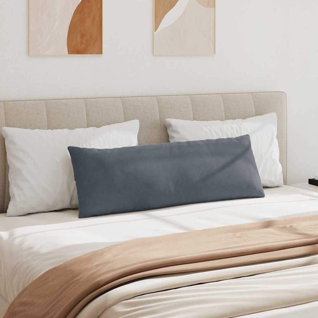 Cuscini da Divano 2 pcs Grigio scuro 120 x 40 cm | homemem39