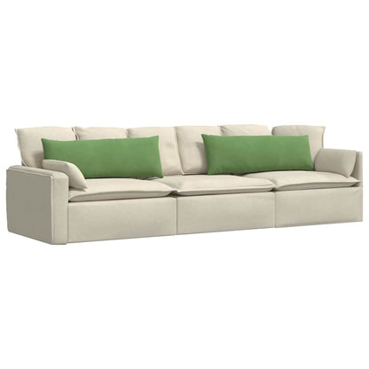 Cuscini da Divano 2 pcs Verde chiaro 120 x 40 cm | homemem39