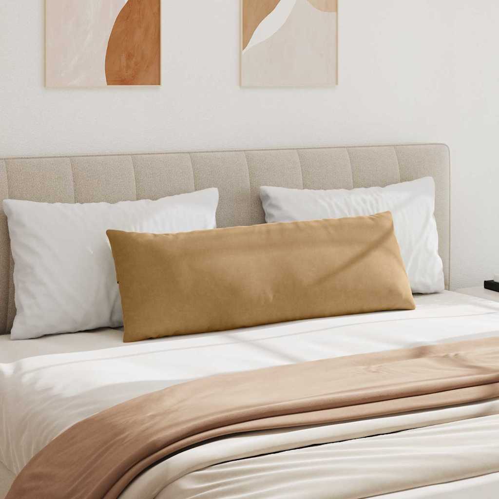 Cuscini da Divano 2 pcs Marrone 120 x 40 cm Tessuto in Cords | homemem39