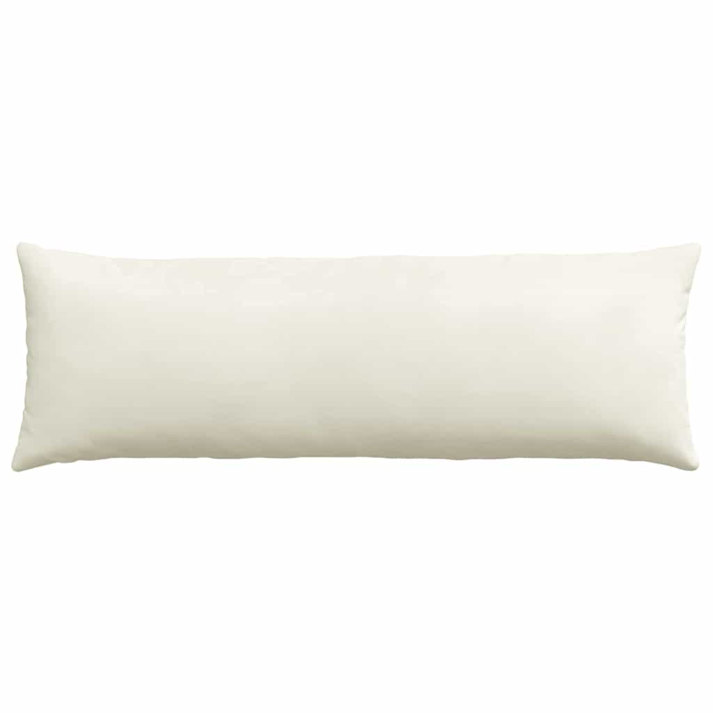 Cuscini da Divano 2 pcs Crema 120 x 40 cm Tessuto in Cords | homemem39