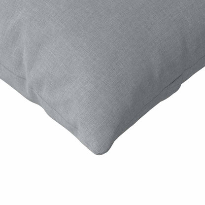 Cuscini da Divano 2 pcs Grigio chiaro 145 x 40 cm Tessuto | homemem39