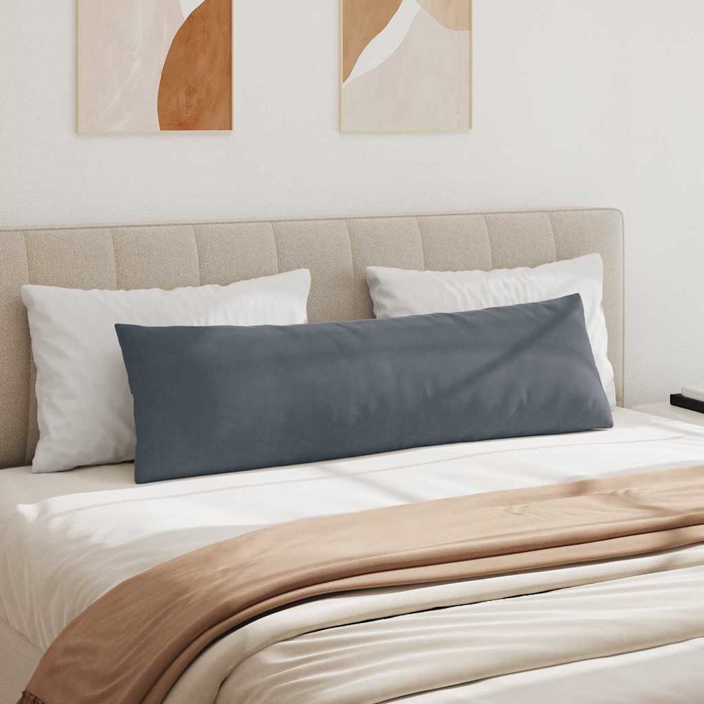 Cuscini da Divano 2 pcs Grigio scuro 145 x 40 cm | homemem39