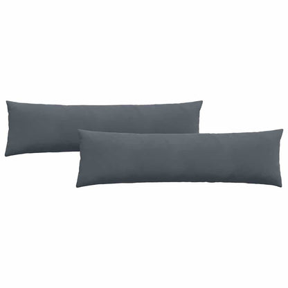 Cuscini da Divano 2 pcs Grigio scuro 145 x 40 cm | homemem39