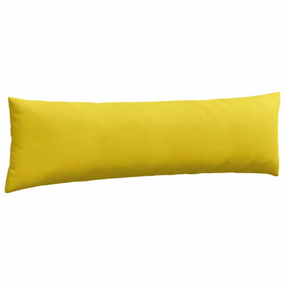 Cuscini da Divano 2 pcs Giallo 145 x 40 cm Tessuto in Cords | homemem39
