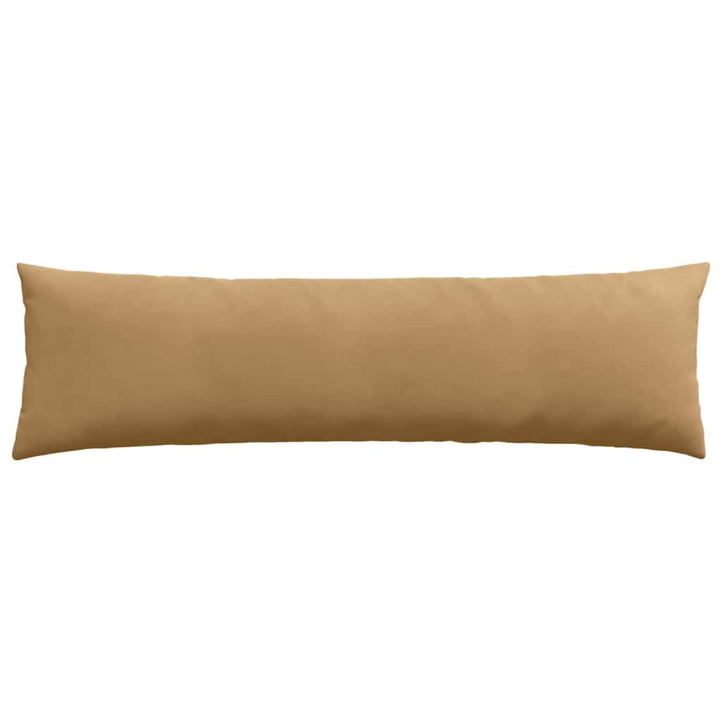 Cuscini da Divano 2 pcs Marrone 145 x 40 cm Tessuto in Cords | homemem39