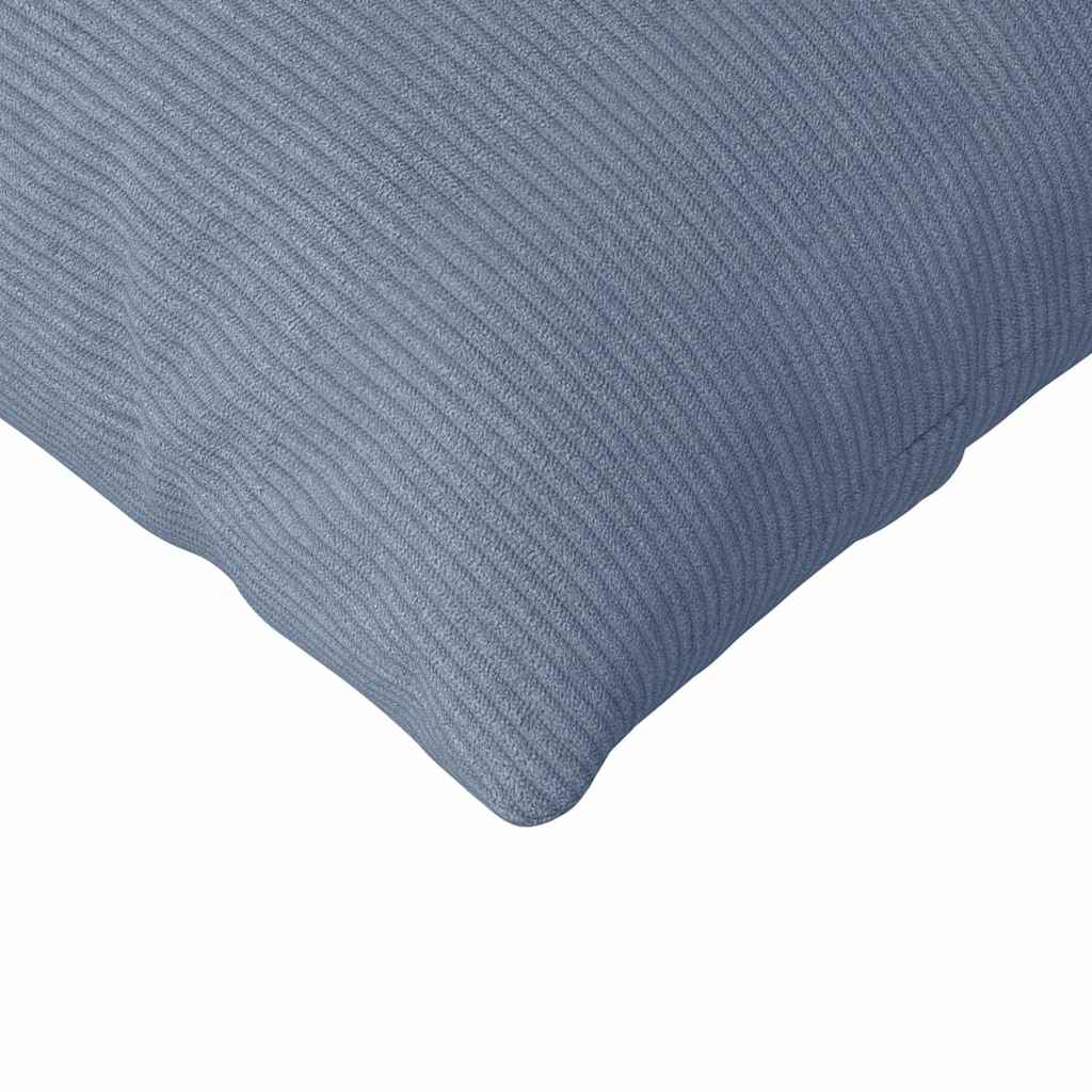 Cuscini da Divano 2 pcs Blu 145 x 40 cm Tessuto in Cords | homemem39