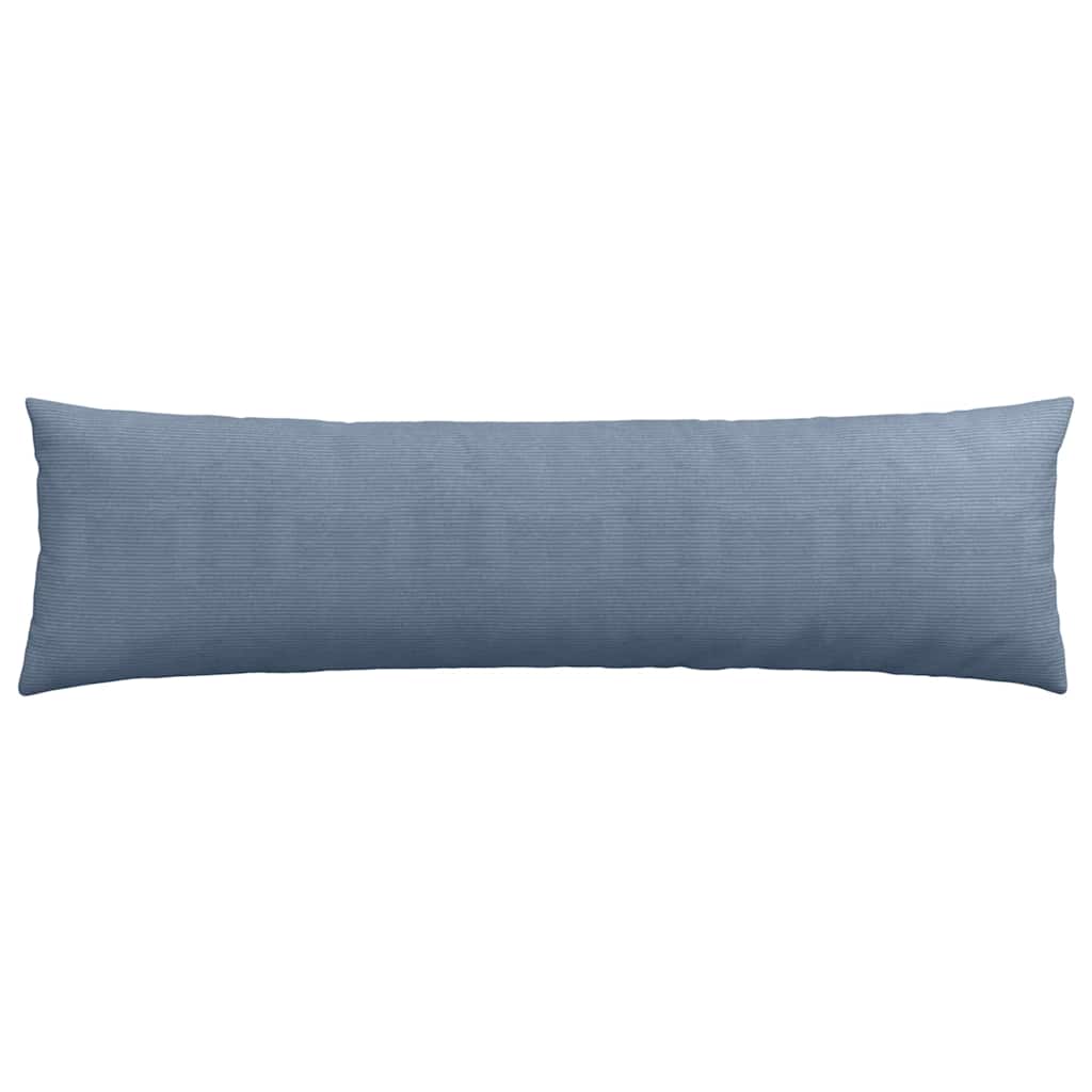 Cuscini da Divano 2 pcs Blu 145 x 40 cm Tessuto in Cords | homemem39