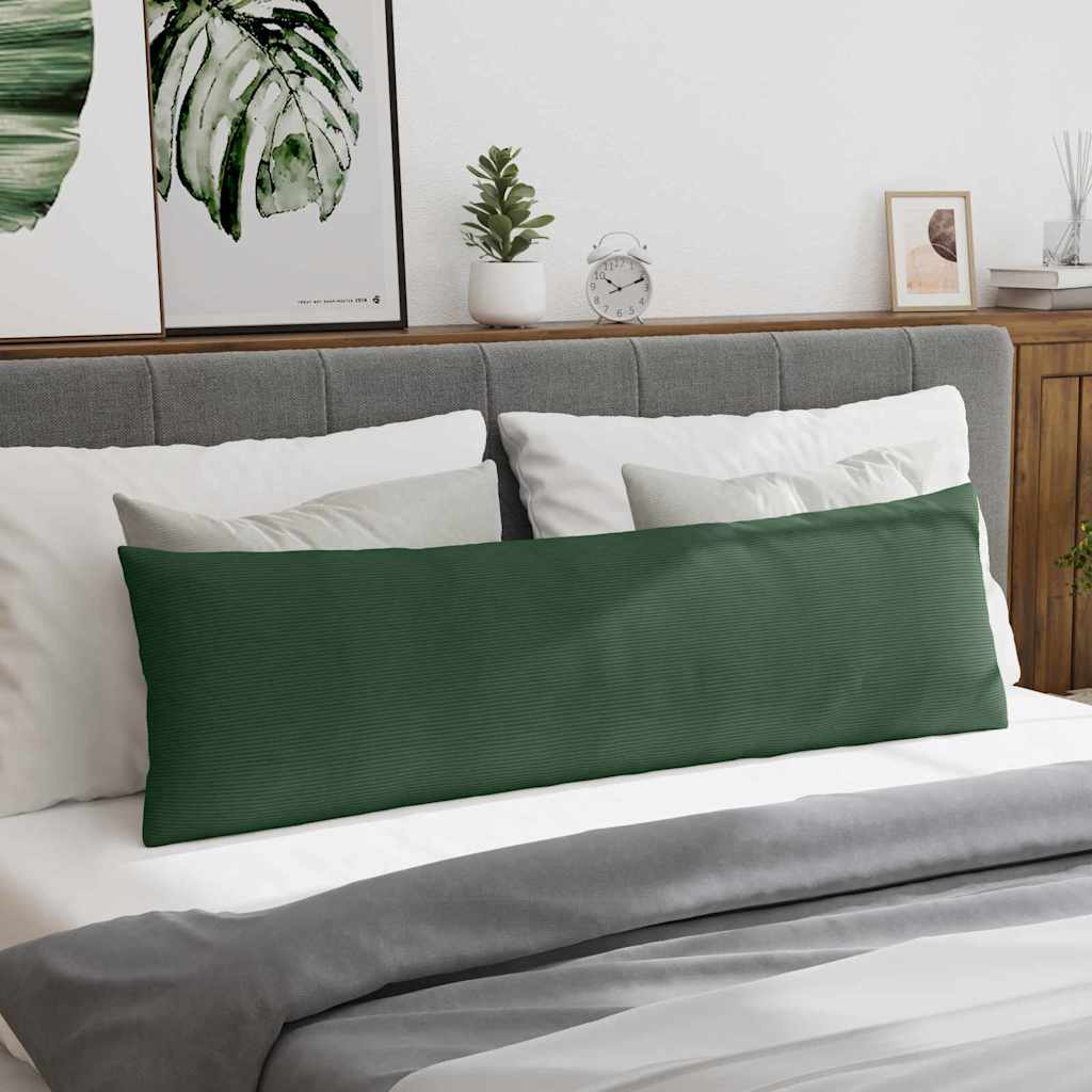 Cuscini da Divano 2 pcs Verde Scuro 145 x 40 cm | homemem39