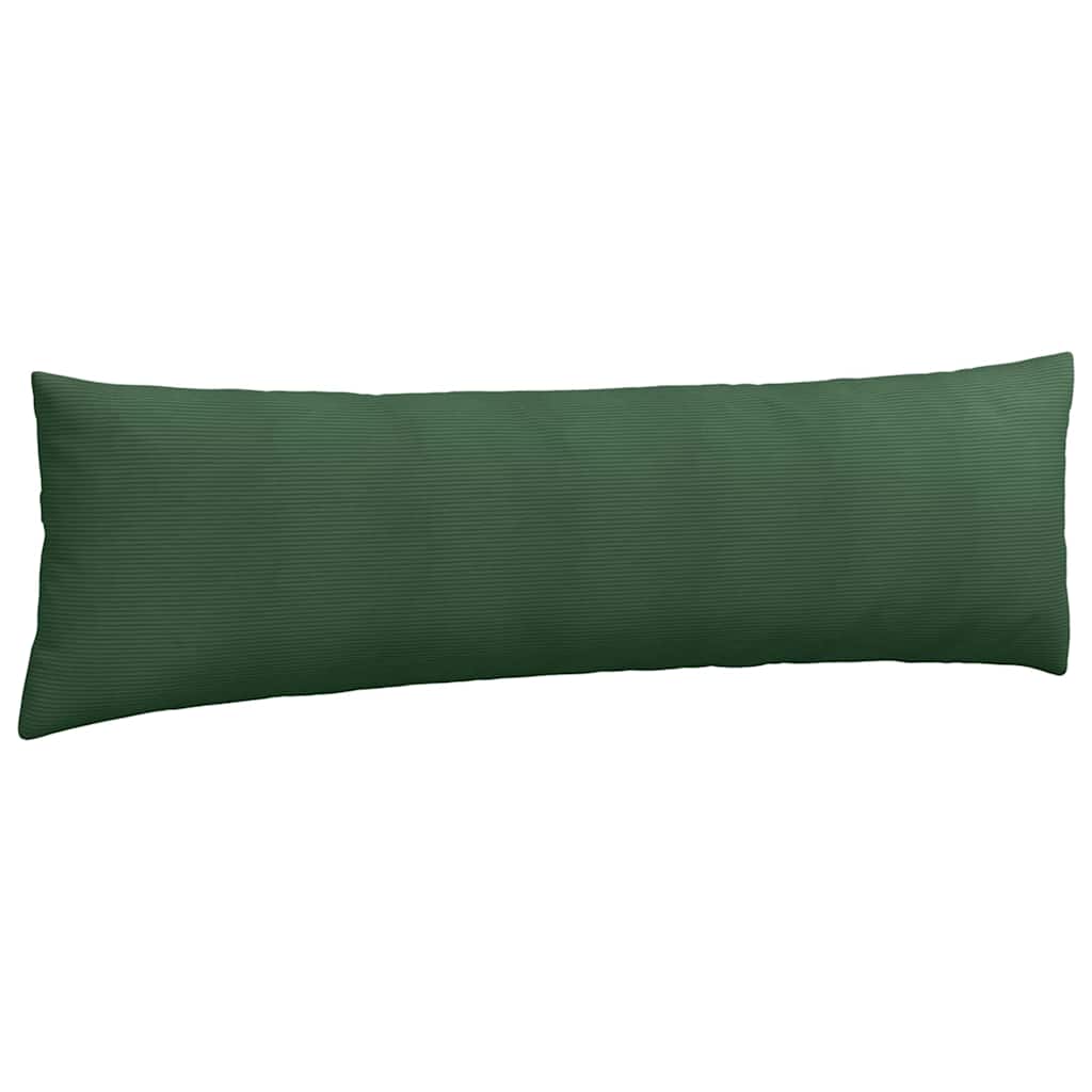 Cuscini da Divano 2 pcs Verde Scuro 145 x 40 cm | homemem39