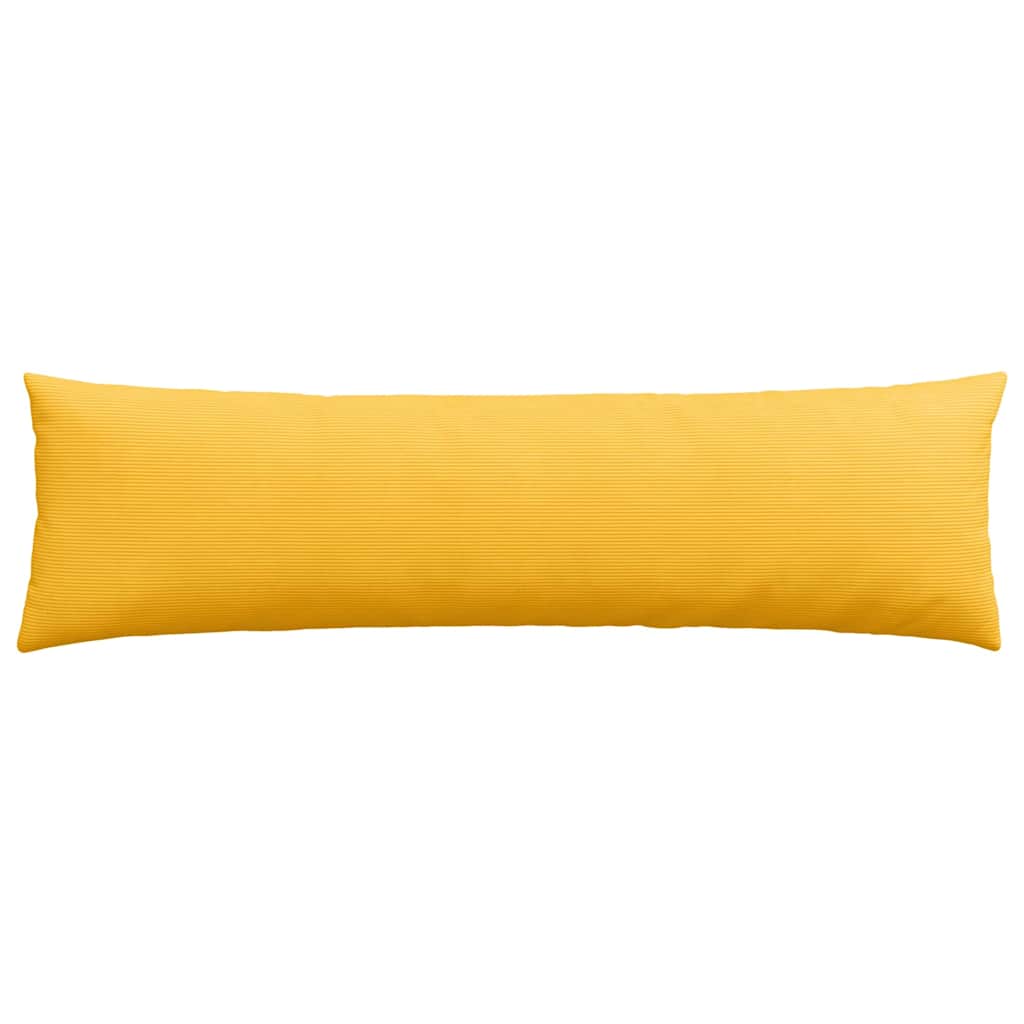 Cuscini da Divano 2 pcs Giallo Chiaro 145 x 40 cm | homemem39
