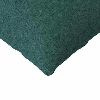 Cuscini da Divano 2 pcs Verde Scuro 200 x 40 cm Tessuto | homemem39