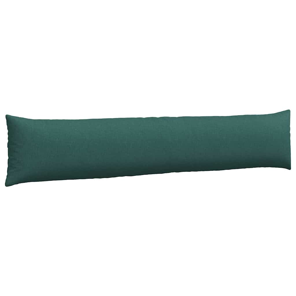 Cuscini da Divano 2 pcs Verde Scuro 200 x 40 cm Tessuto | homemem39