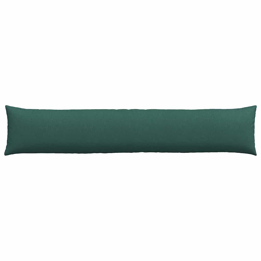 Cuscini da Divano 2 pcs Verde Scuro 200 x 40 cm Tessuto | homemem39