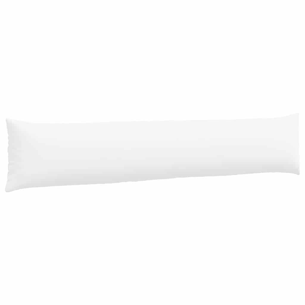 Cuscini da Divano 2 pcs Bianco 200 x 40 cm Tessuto | homemem39
