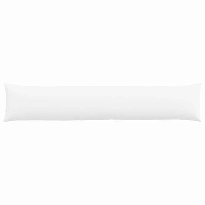 Cuscini da Divano 2 pcs Bianco 200 x 40 cm Tessuto | homemem39