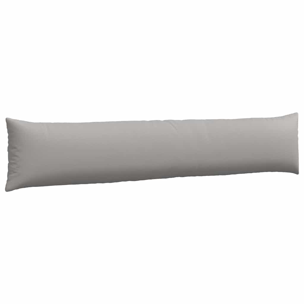 Cuscini da Divano 2 pcs Grigio Nuvola 200 x 40 cm Tessuto | homemem39