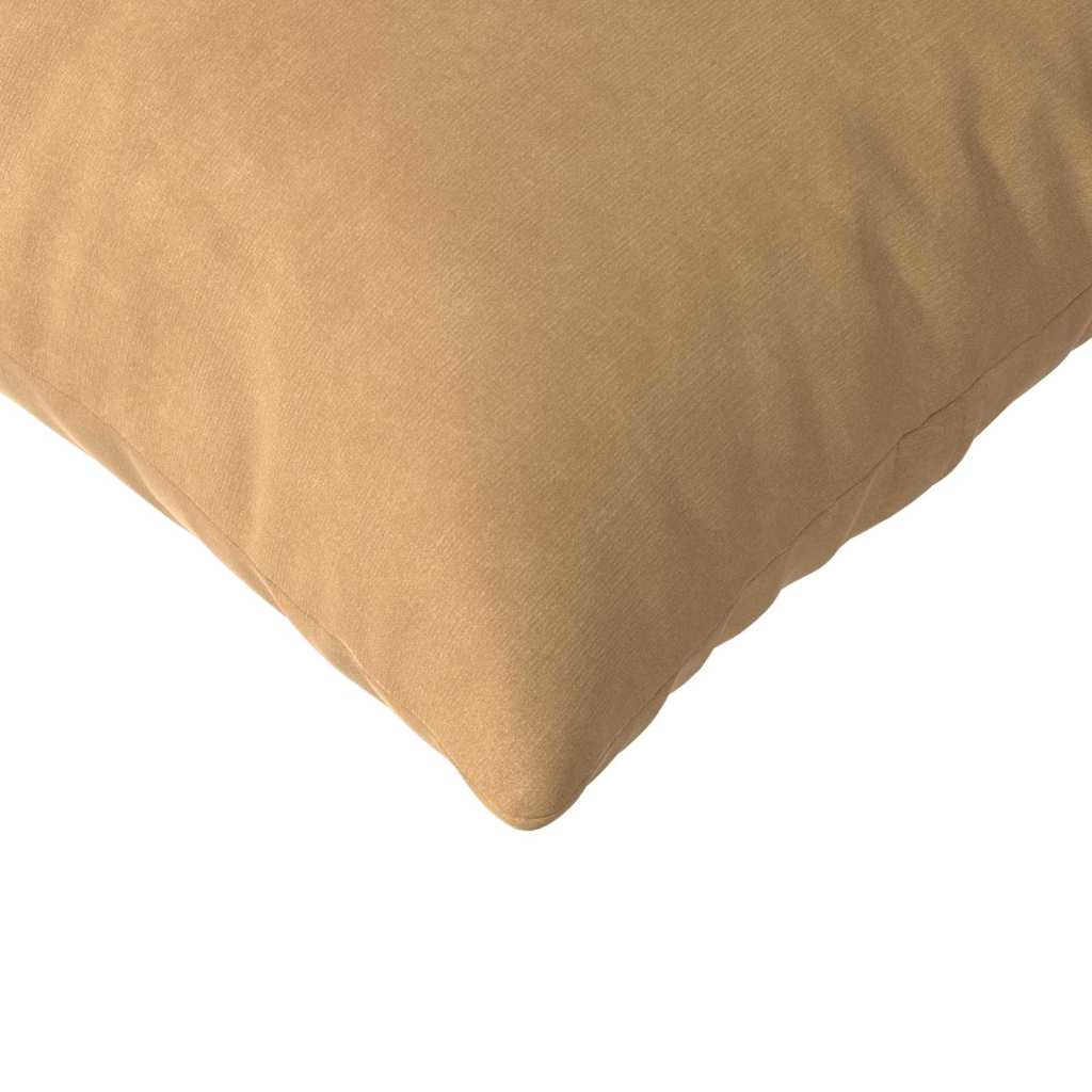 Cuscini da Divano 2 pcs Marrone 200 x 40 cm Tessuto in Cords | homemem39