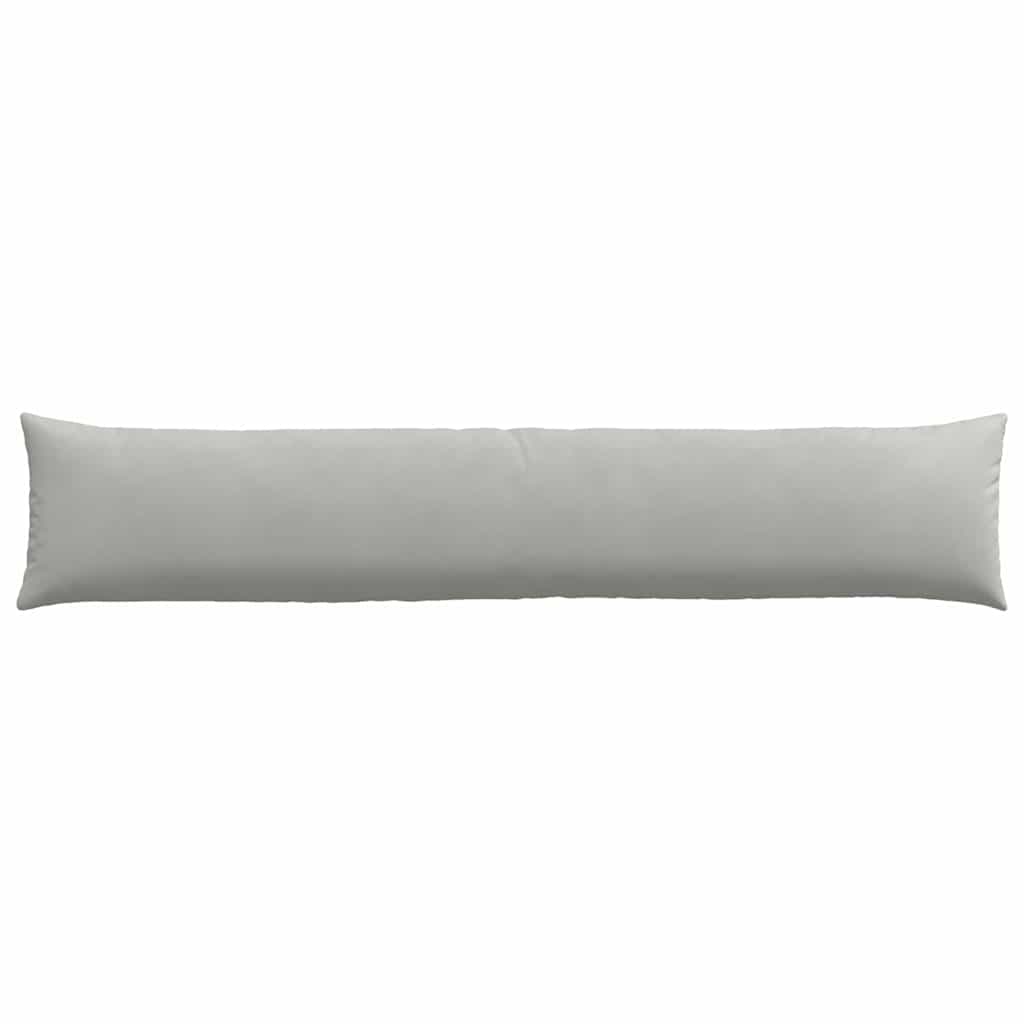 Cuscini da Divano 2 pcs Grigio chiaro 200 x 40 cm Tessuto | homemem39