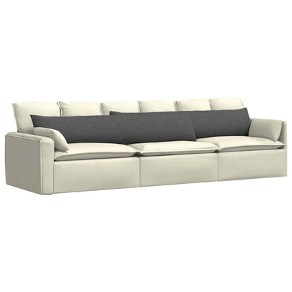 Cuscini da Divano 2 pcs Grigio scuro 200 x 40 cm | homemem39
