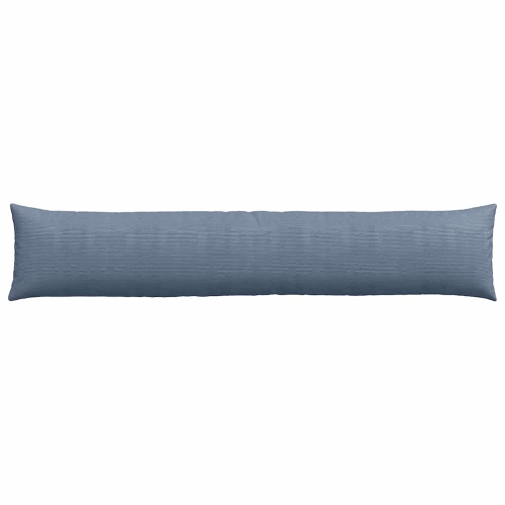 Cuscini da Divano 2 pcs Blu 200 x 40 cm Tessuto in Cords | homemem39