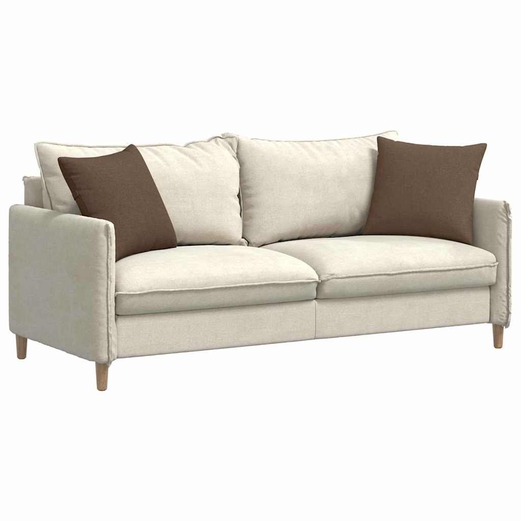Cuscini da Divano 2 pcs Marrone 45 x 45 cm Tessuto | homemem39