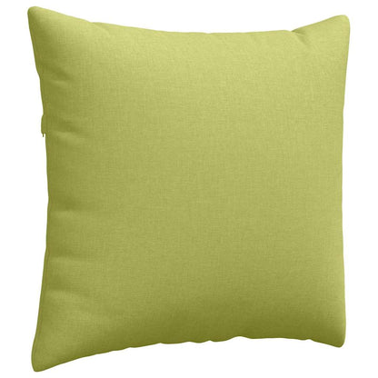 Cuscini da Divano 2 pcs Verde chiaro 45 x 45 cm Tessuto | homemem39