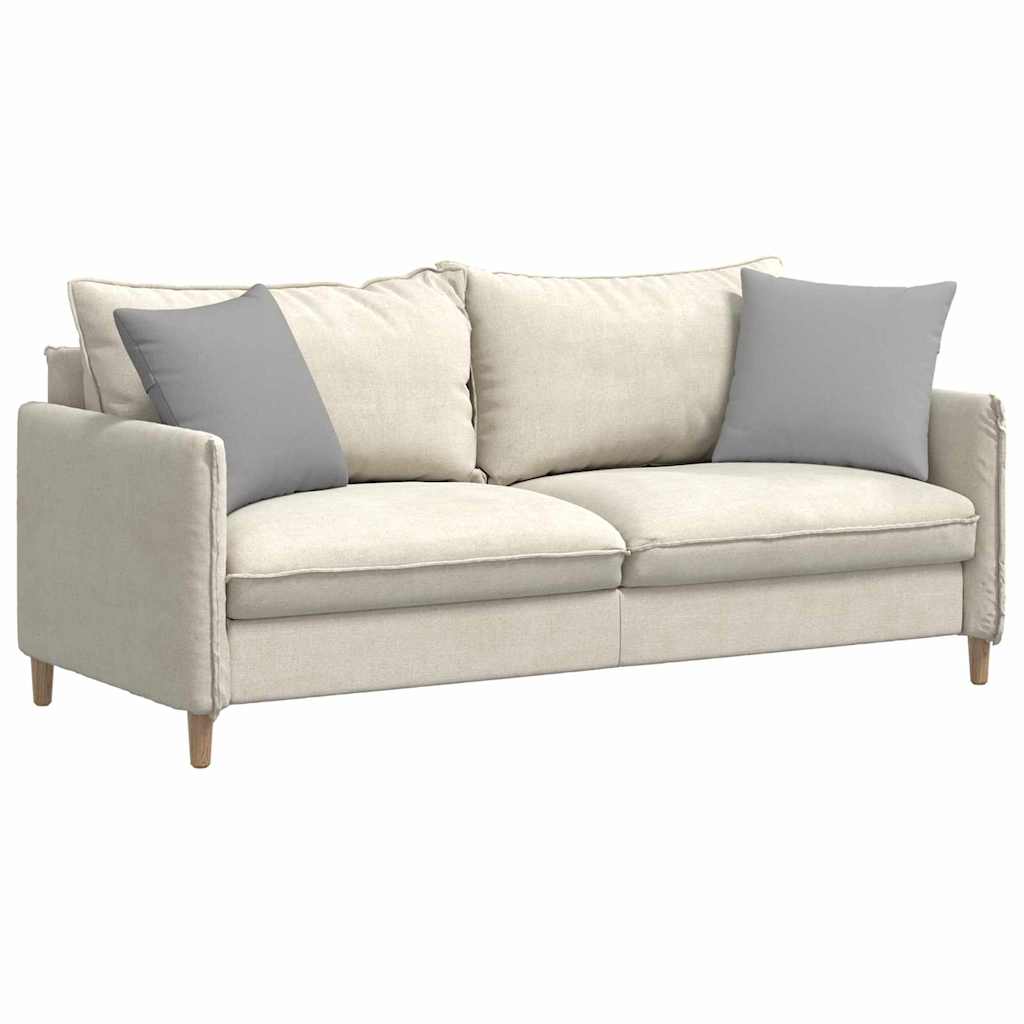 Cuscini da Divano 2 pcs Grigio Nuvola 45 x 45 cm Tessuto | homemem39