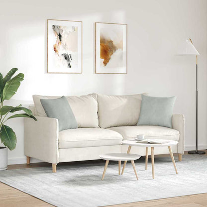 Cuscini da Divano 2 pcs Grigio chiaro 45 x 45 cm | homemem39