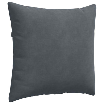 Cuscini da Divano 2 pcs Grigio scuro 45 x 45 cm | homemem39