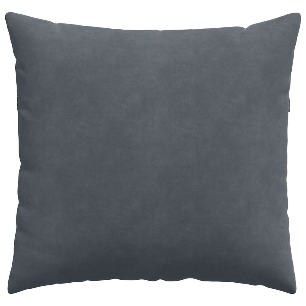 Cuscini da Divano 2 pcs Grigio scuro 45 x 45 cm | homemem39
