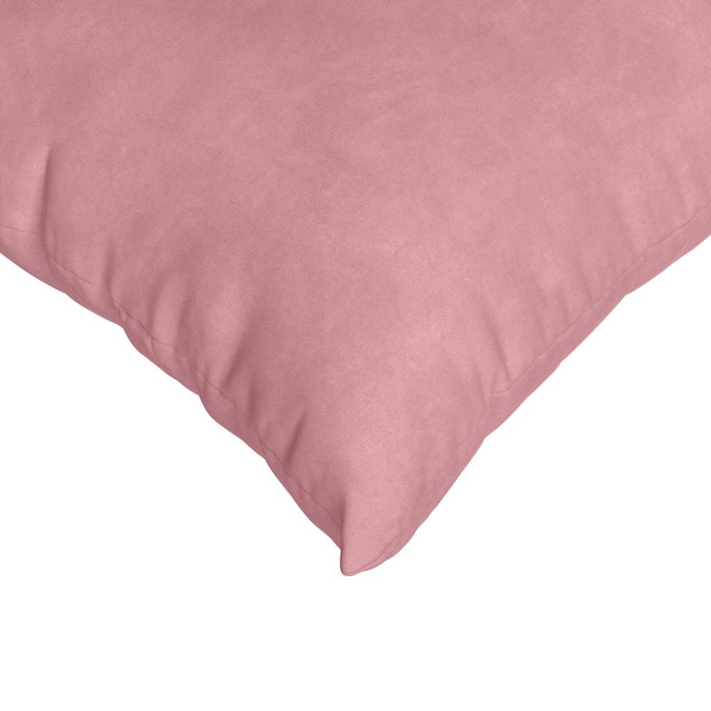 Cuscini da Divano 2 pcs Rosa 45 x 45 cm Tessuto in Cords | homemem39