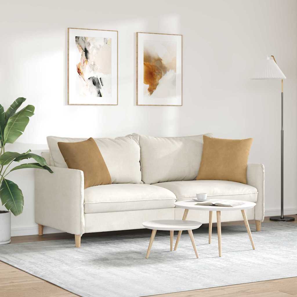 Cuscini da Divano 2 pcs Marrone 45 x 45 cm Tessuto in Cords | homemem39