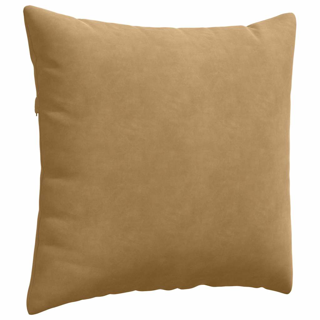 Cuscini da Divano 2 pcs Marrone 45 x 45 cm Tessuto in Cords | homemem39